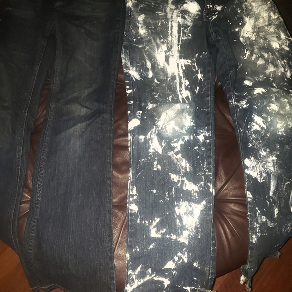 My HANDMADE OWN DESIGN JEANS SPLASH SASH FOR ALL - Picture 3 of 5